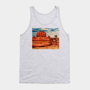 Monument Valley Scenic View Tank Top